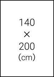 Size:S | 140×200（cm）